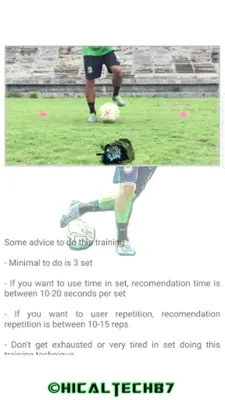 Soccer Footwork Training android App screenshot 2